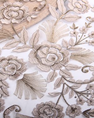 3d floral Haute designer dress lace fabric
