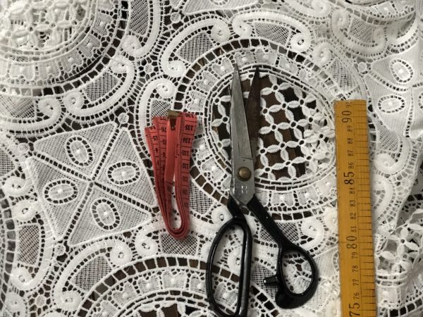 Tiffany Haute Couture Water-soluble Designer Guipure lace Fabric