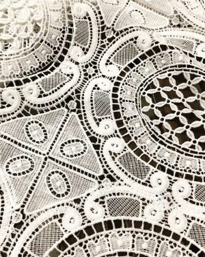 Tiffany Haute Couture Water-soluble Designer Guipure lace Fabric