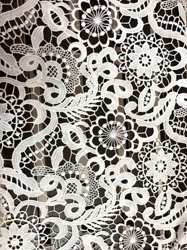 Floral Embroidery Dress Lace Fabric