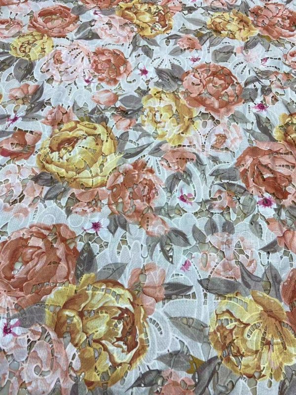 Printing Water Soluble Embroidery Fabric