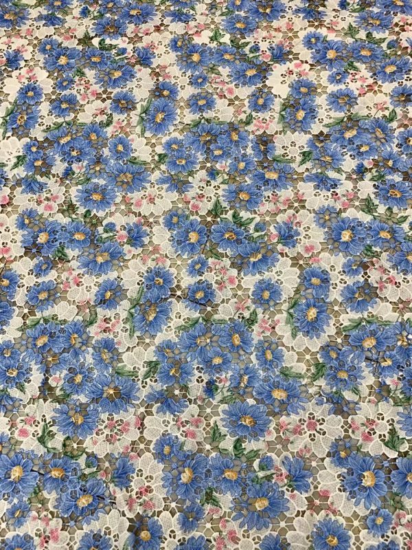 Printing Water Soluble Embroidery Fabric