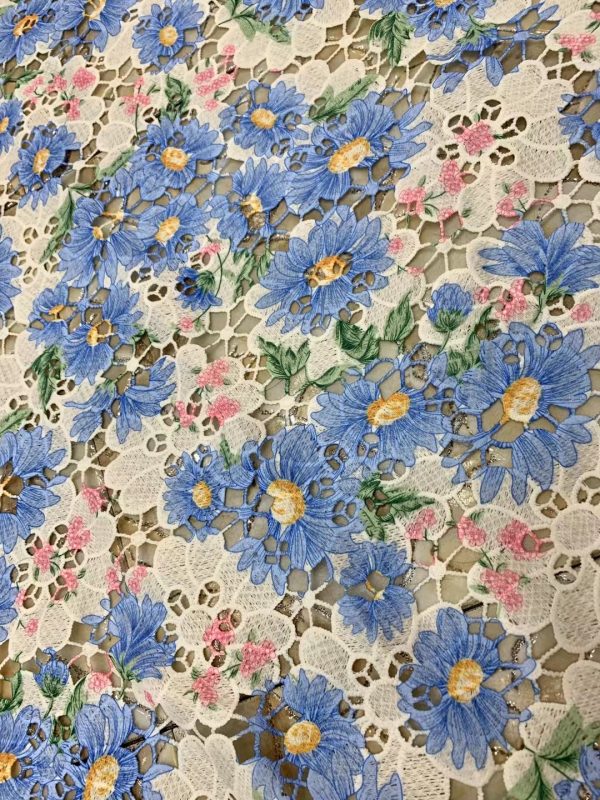 Printing Water Soluble Embroidery Fabric