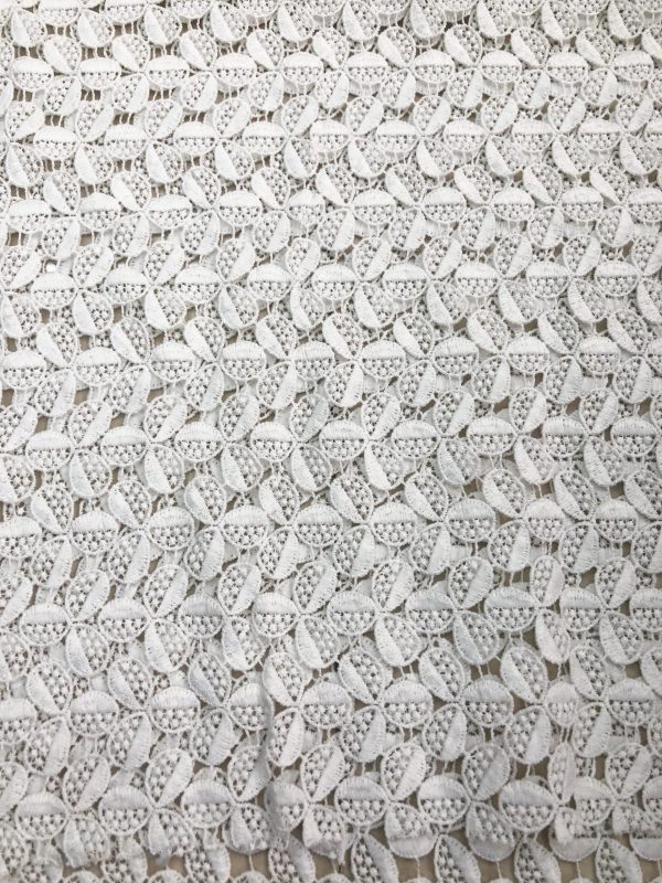 Chemical lace Water soluble embroidery Fabric