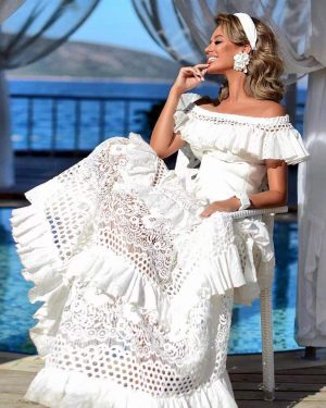 Haute Couture Designer Guipure Fabric