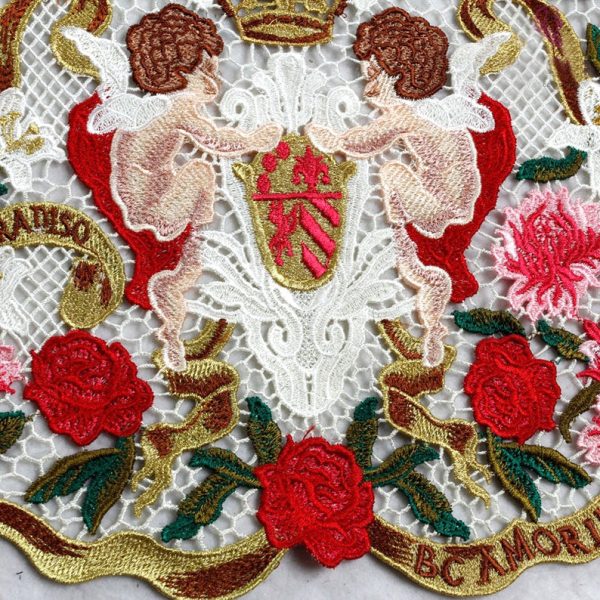 High-End Heavy Venise Angels Guipure lace Fabric