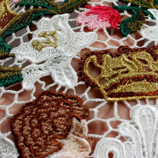 High-End Heavy Venise Angels Guipure lace Fabric