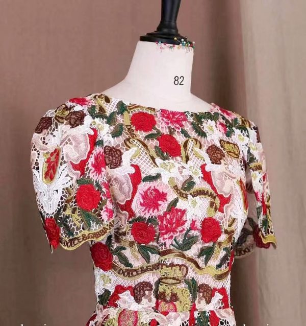 High-End Heavy Venise Angels Guipure lace Fabric