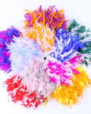 Fancy Turkey feather Fringe