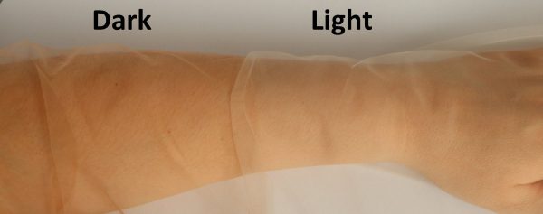 59" wide Nude Mesh Fabric Skin Color Soft Stretch Mesh Tulle Fabric