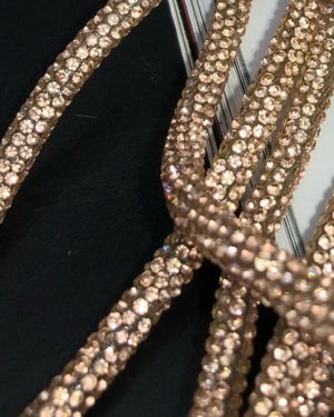 Luxury 7mm Crystal Rope Round Rhinestone Ropr Trim