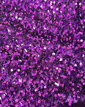 purple sequins velvet fabric