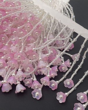 10cm beads flower trims