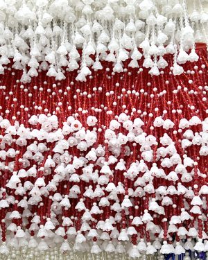 10cm beads flower trims