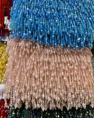 10pcs crystal beads trims