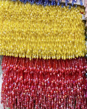 10pcs crystal beads trims