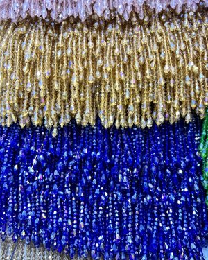10pcs crystal beads trims