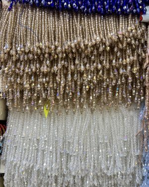 10pcs crystal beads trims