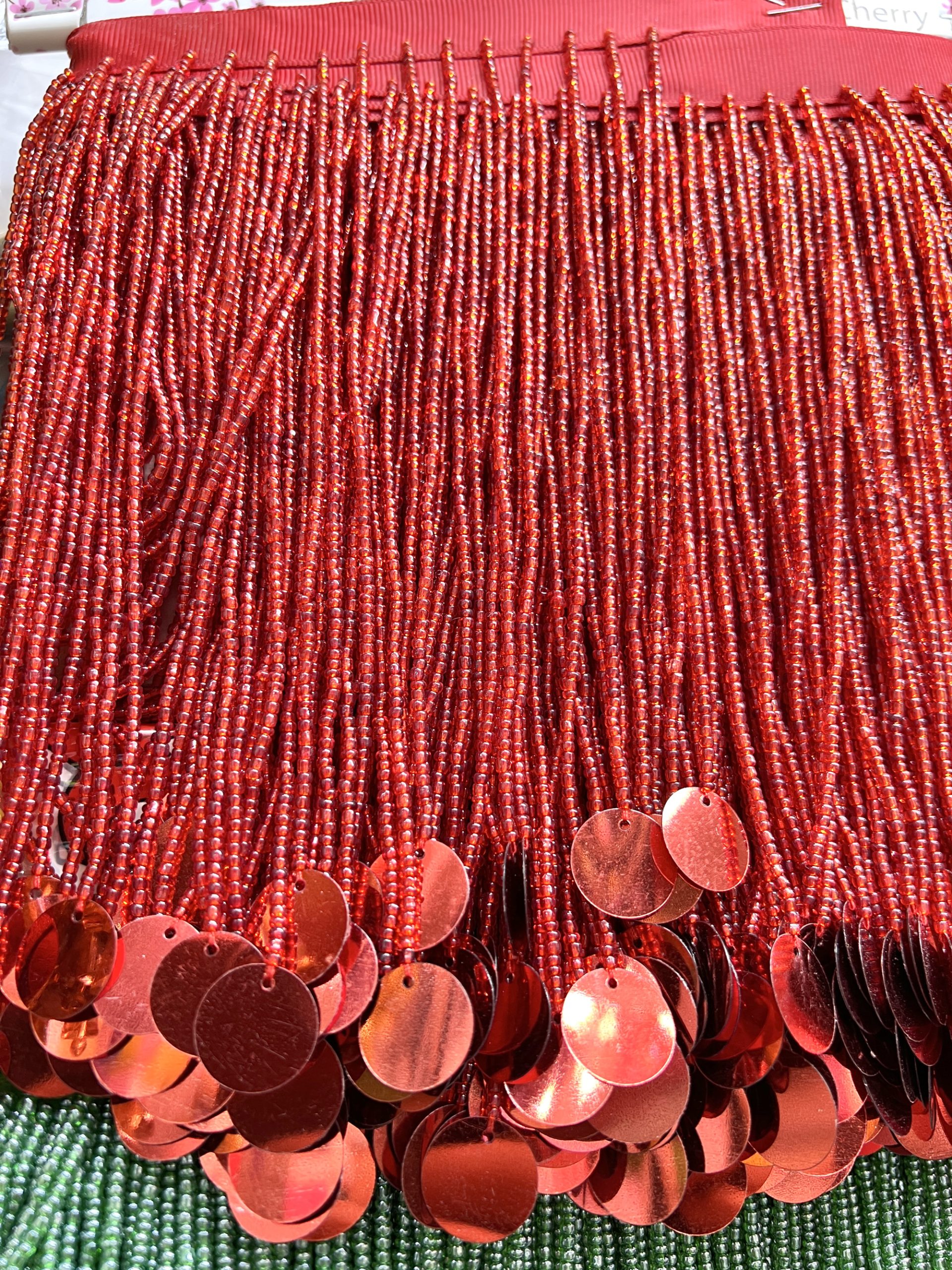 crystal beads with sequins trim crystal beads with sequins trim