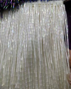 40cm white AB Beads Trims